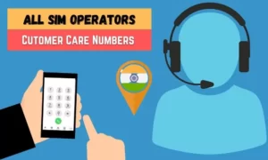 all sim cutomer care numbers
