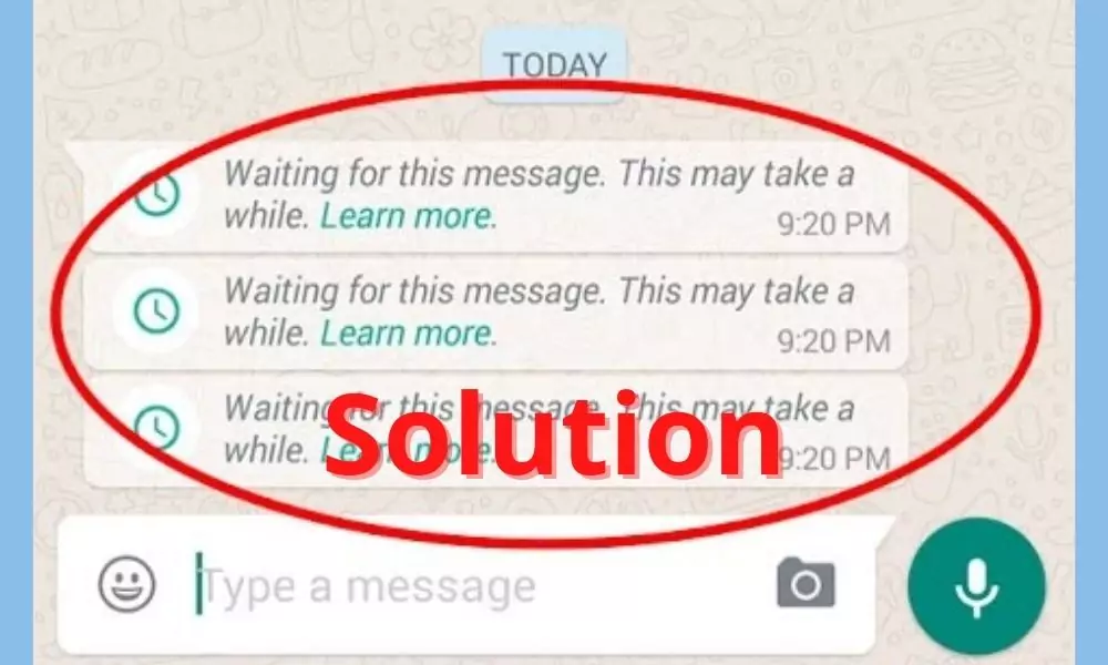 waiting for this message whatsapp