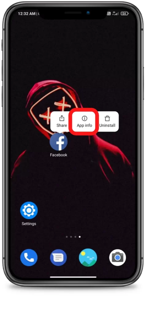 Clear Facebook apps Cache 1