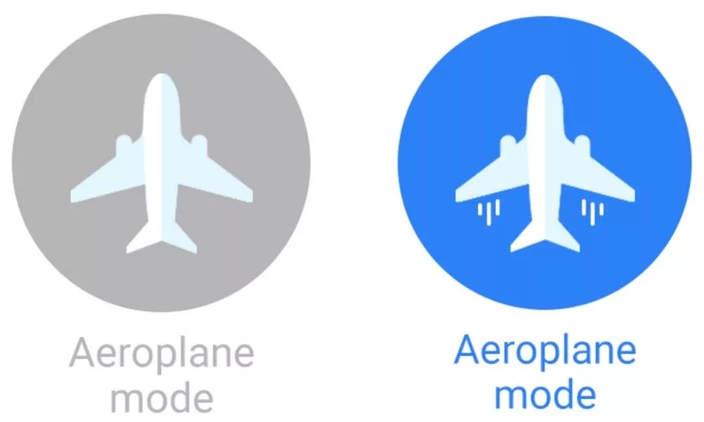 Aeroplane mode
