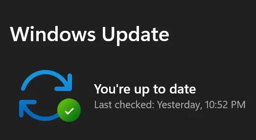 Windows update