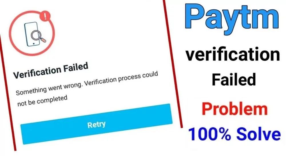paytm verification failed