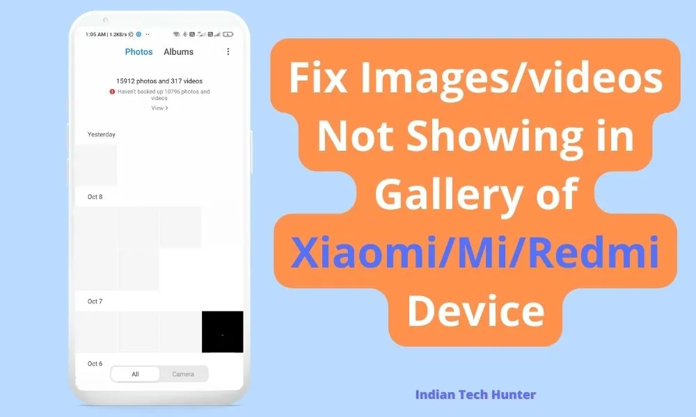Fix Imagesvideos Not Showing in Gallery of Xiaomi Mi Redmi Device