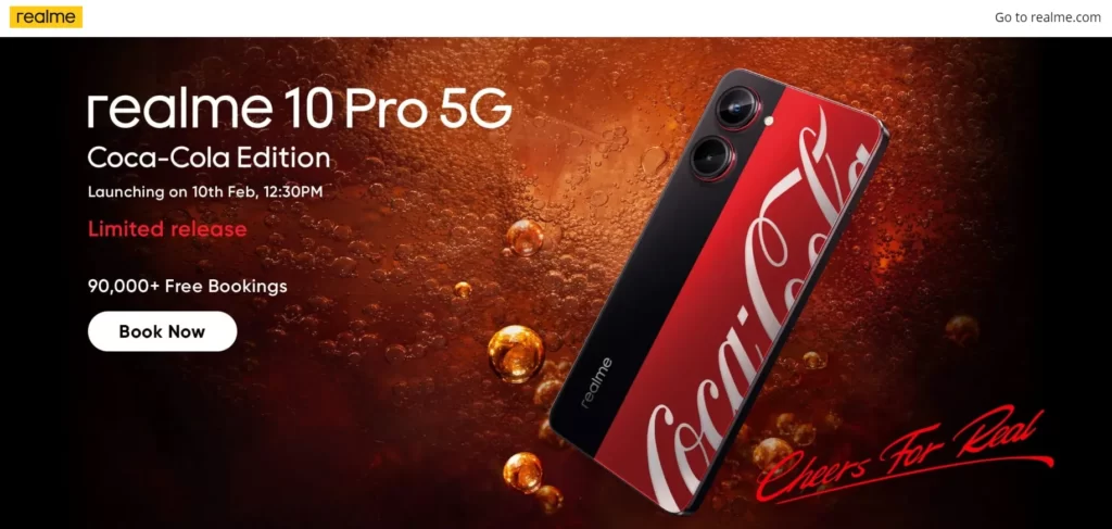 Realme 10 Pro Coca Cola Limited Edition